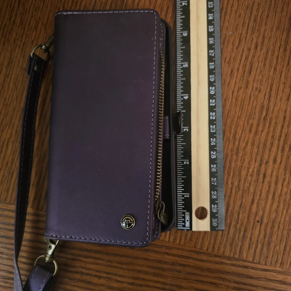 Purple Crossbody Phone Wallet - Picture 7 of 12